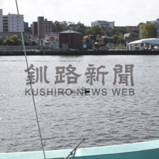 エゾシカ　釧路川を泳ぐ【釧路市】(2026-09-25)
