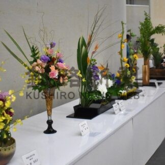 個性あふれる５流派作品　華道協会が合同展【釧路市】(2026-10-16)