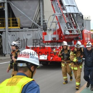 大規模火災想定、連携を確認　火発と消防合同訓練【釧路市】(2026-10-21)