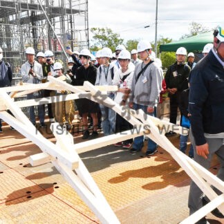 先端技術駆使に理解　厚岸ＩＣの工事現場で見学会【厚岸町】(2026-10-07)